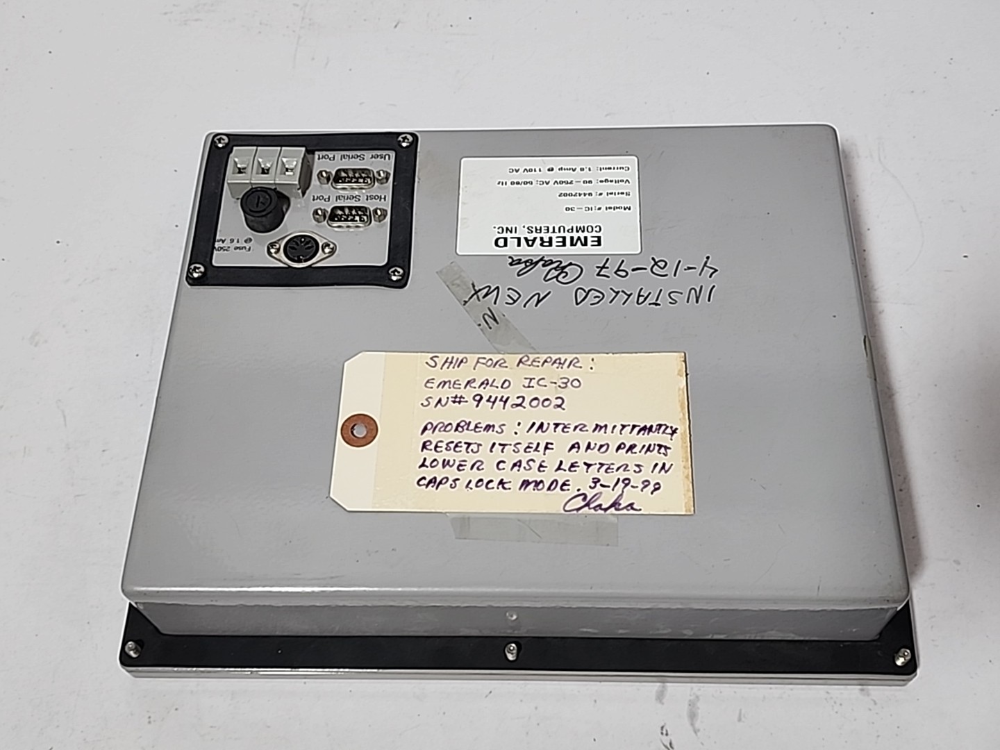 USED Emerald Computers IC-30