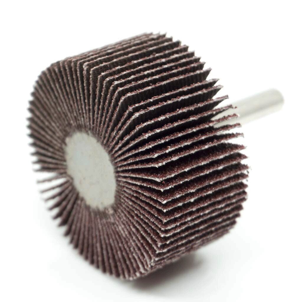 12 PACK 2″x1″ 40 60 80 120 Grit Flap Wheel Sander For Dremel Rotary Tool Grinder