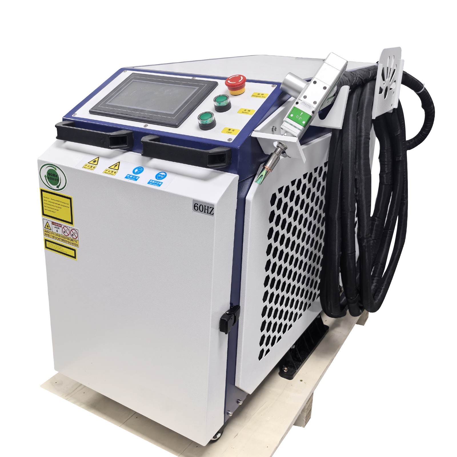 🔥Raycus 3000W Handheld Fiber Laser Welder Cutting Cleaning Machine 4 IN1 Double