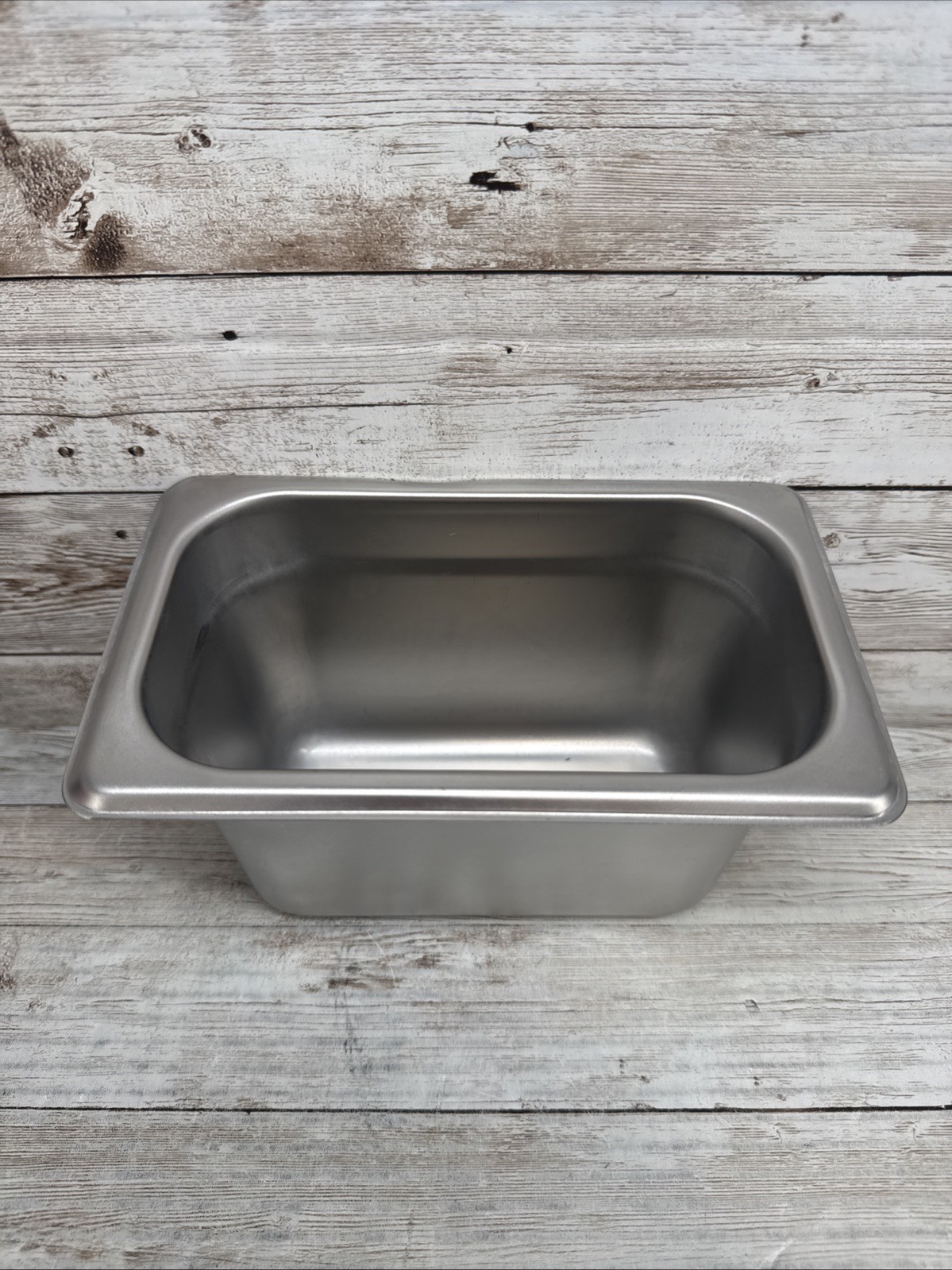 Choice stainless steel Steam Table Buffet 1/9 Size 4”deep Pan #4070949 *Lot – 6*