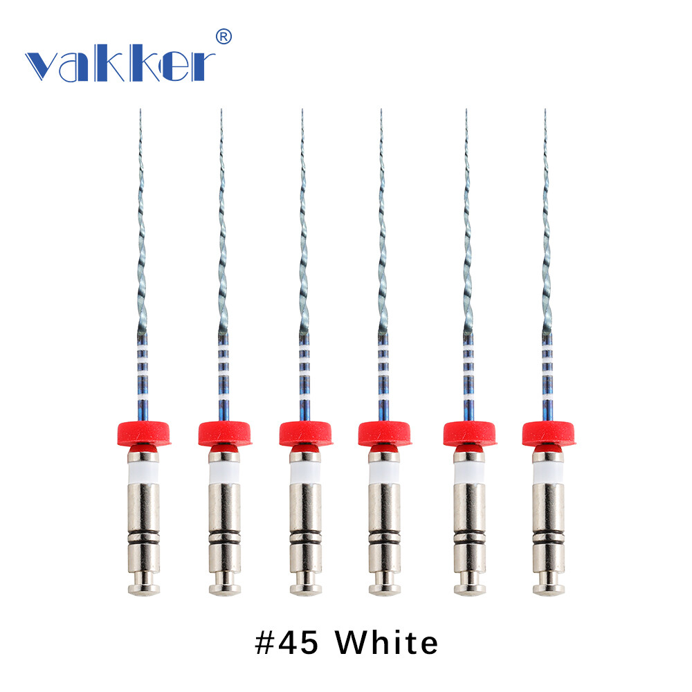 V Blue Dental NiTi Rotary Endo Files Heat Activated Endodontic Files #15-#60