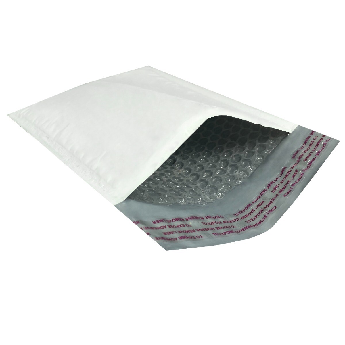 UOFFICE 250 Poly Bubble Mailer Bags 5×10″ – #00 Pouches Envelopes White Self-Sea