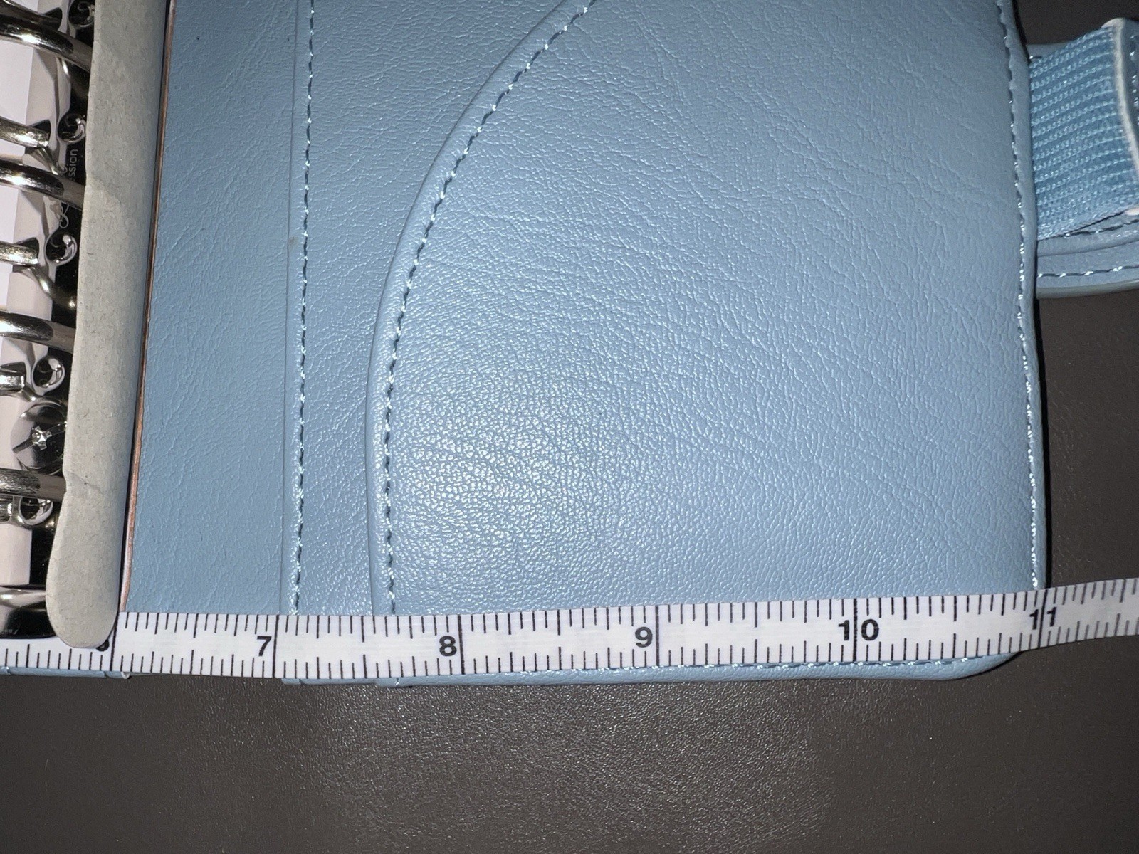 Print Pression Pocket Size Textured Blue & Pink Rings Planner Organizer NEW!!!