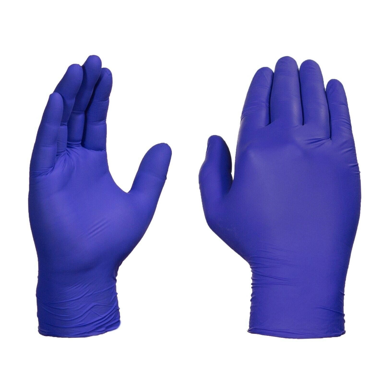 AMMEX Indigo Nitrile Disposable Exam/Medical Gloves 3 Mil Latex-Free, Box of 100