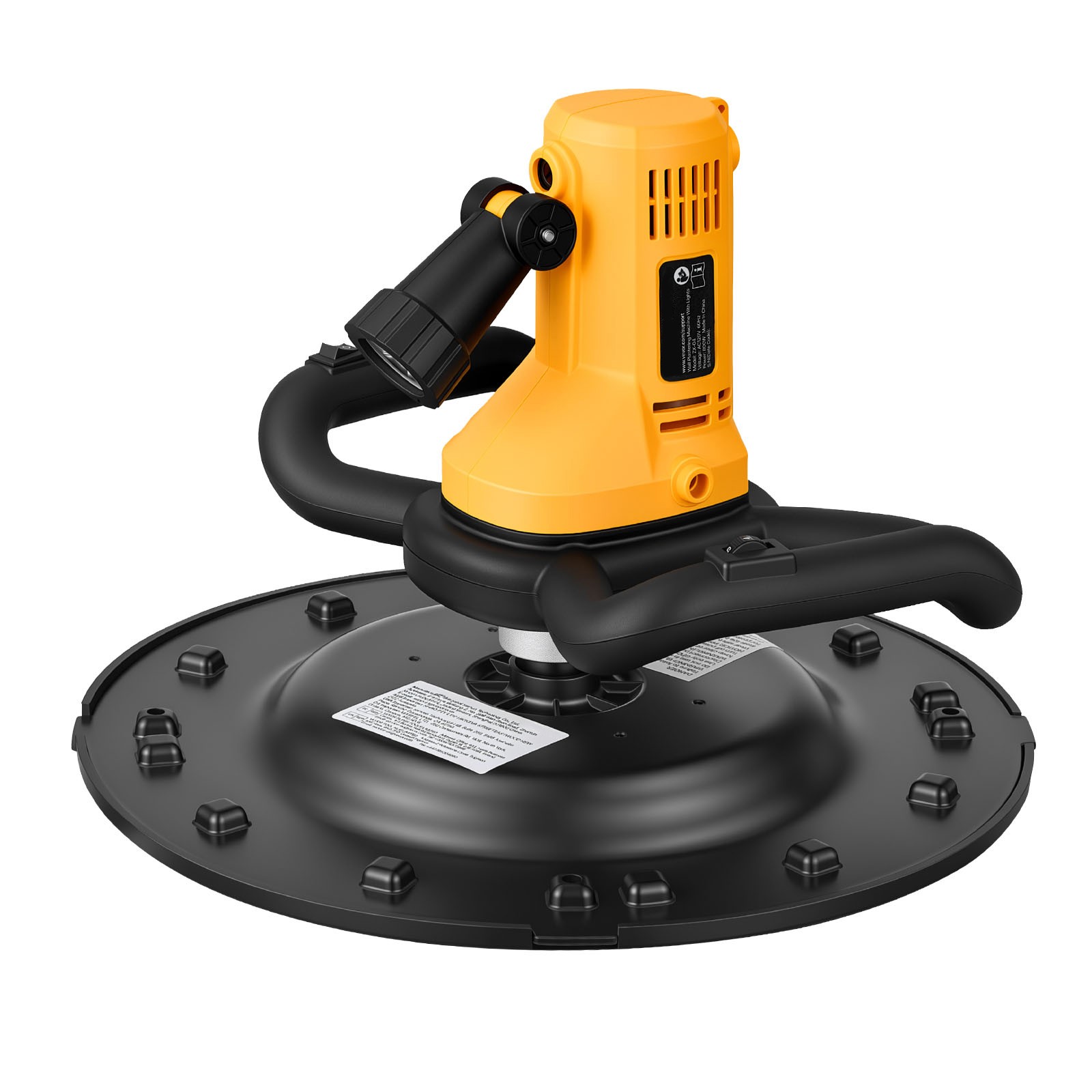 Uimoso Electric Trowel 800W Concrete Finisher with 6-Speed Control & Mixing Rod