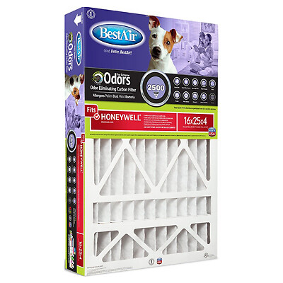 BestAir PFHW1625-11CR Air Filter 16″ W X 25″ H X 4″ D 11 MERV Pleated