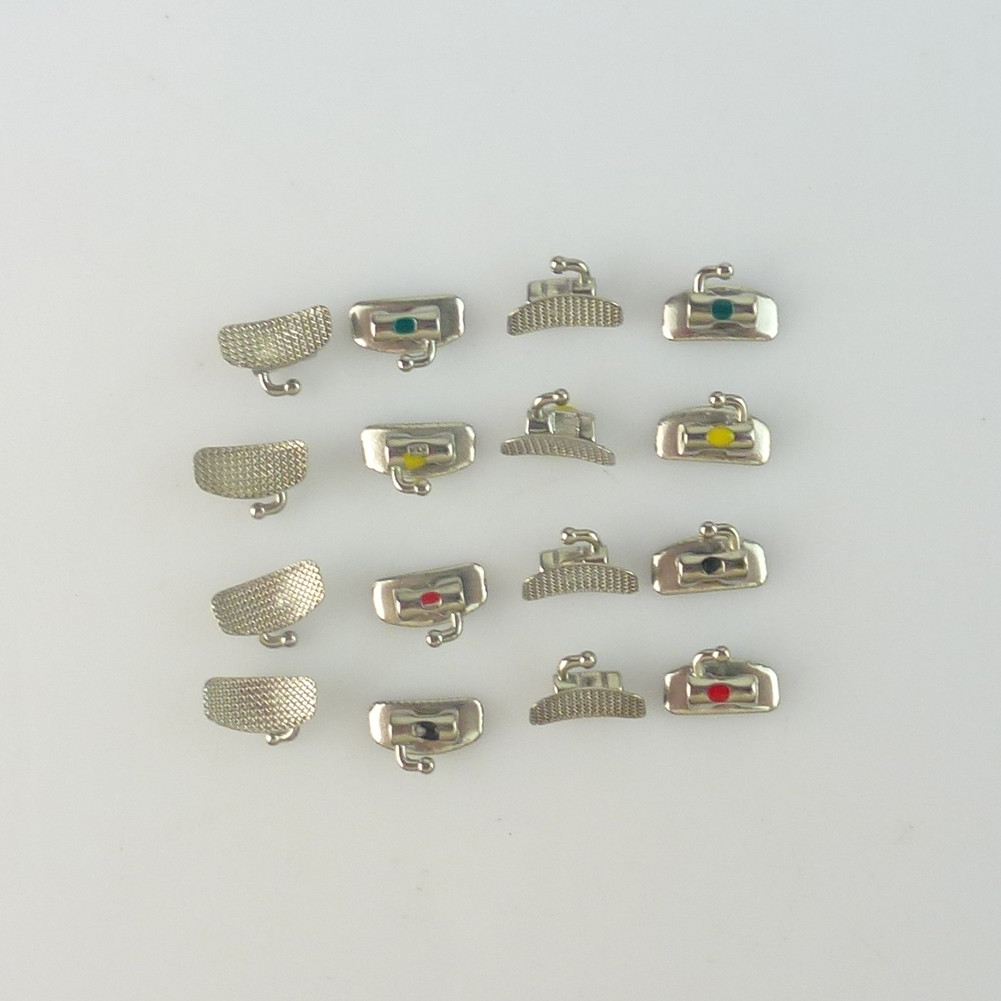 40Pc Dental Orthodontic Buccal Molar Tubes 1ST/2ND Brackets Roth/MBT 022 Non-con