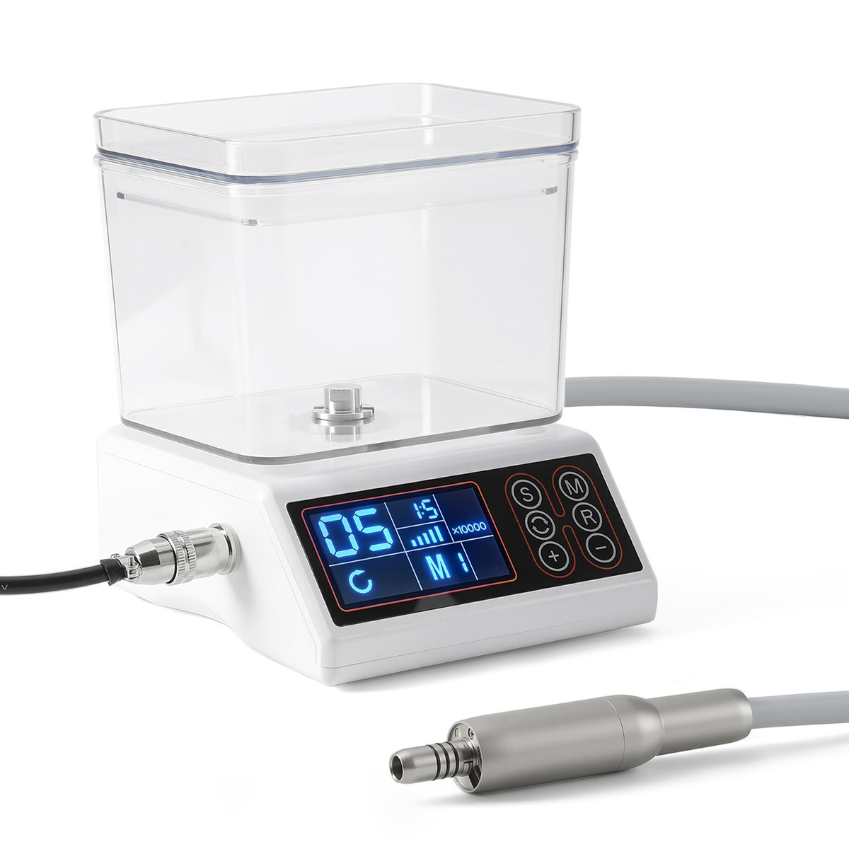 Dental Electric Brushless LED Micro motor 1:1 1:5 16:1 Water tank for Practice