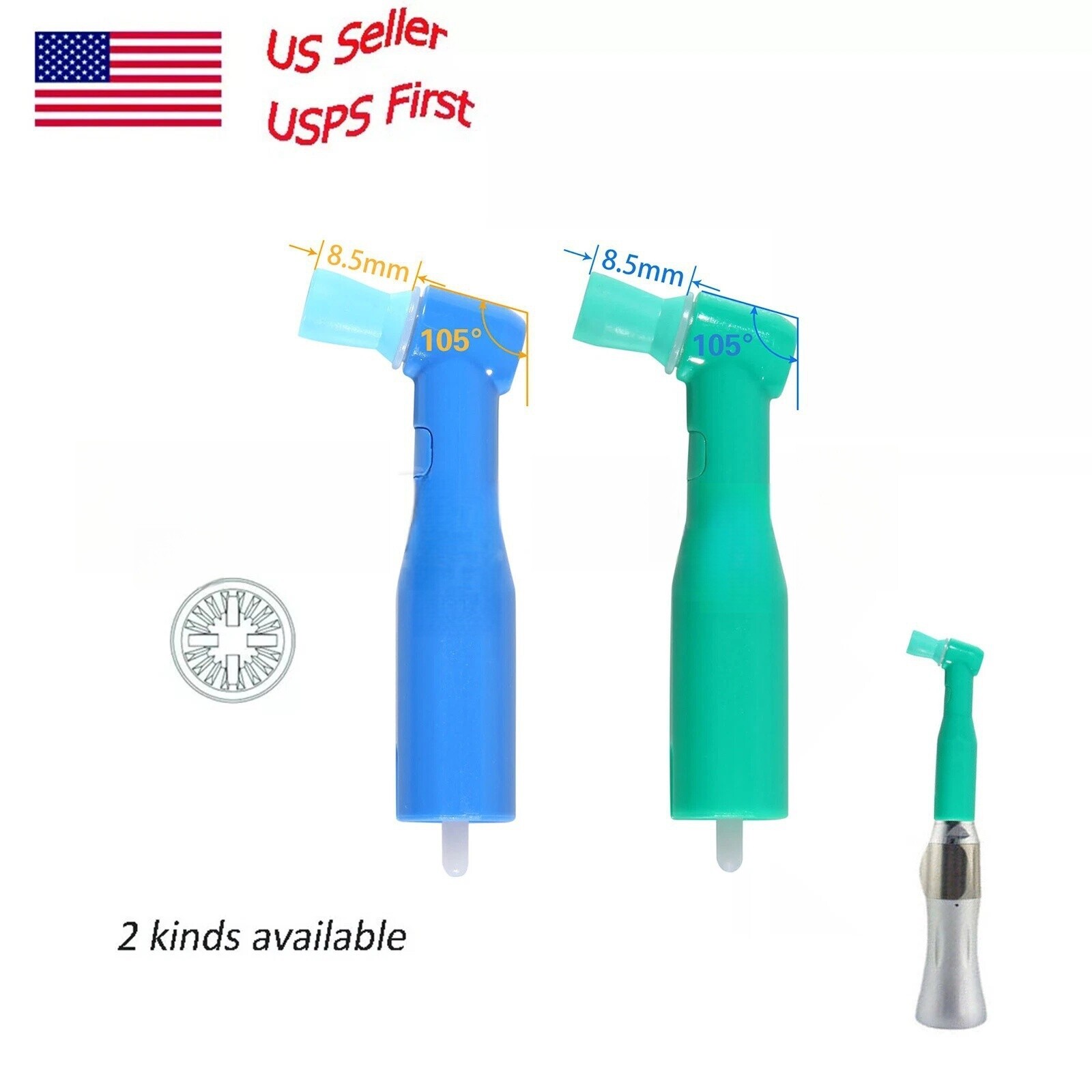 Dental Disposable Prophy Angles Contra Angles Top Quality Money Back Guarantee
