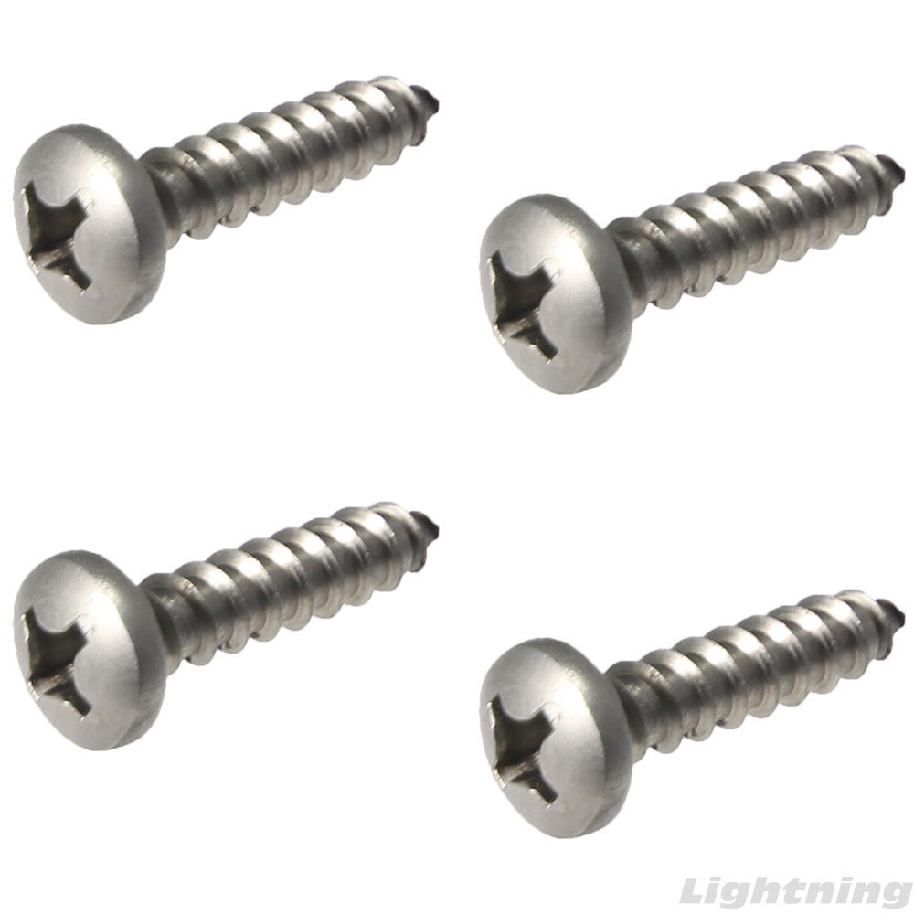 Stainless Steel Phillips Drive Sheet Metal Tapping Screws Grade 18-8 Qty 50 pc