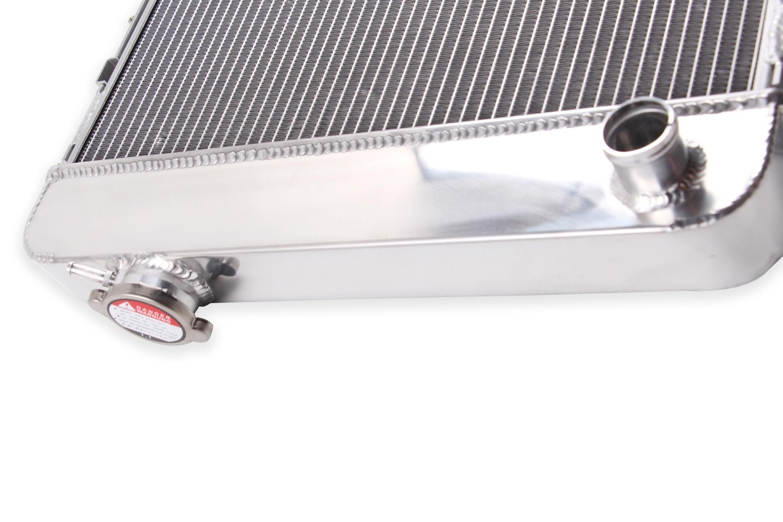 4 Rows Aluminum Radiator Shroud 14″ Fan 1962-67 Chevy II Nova Sedan Wagon L6 V8
