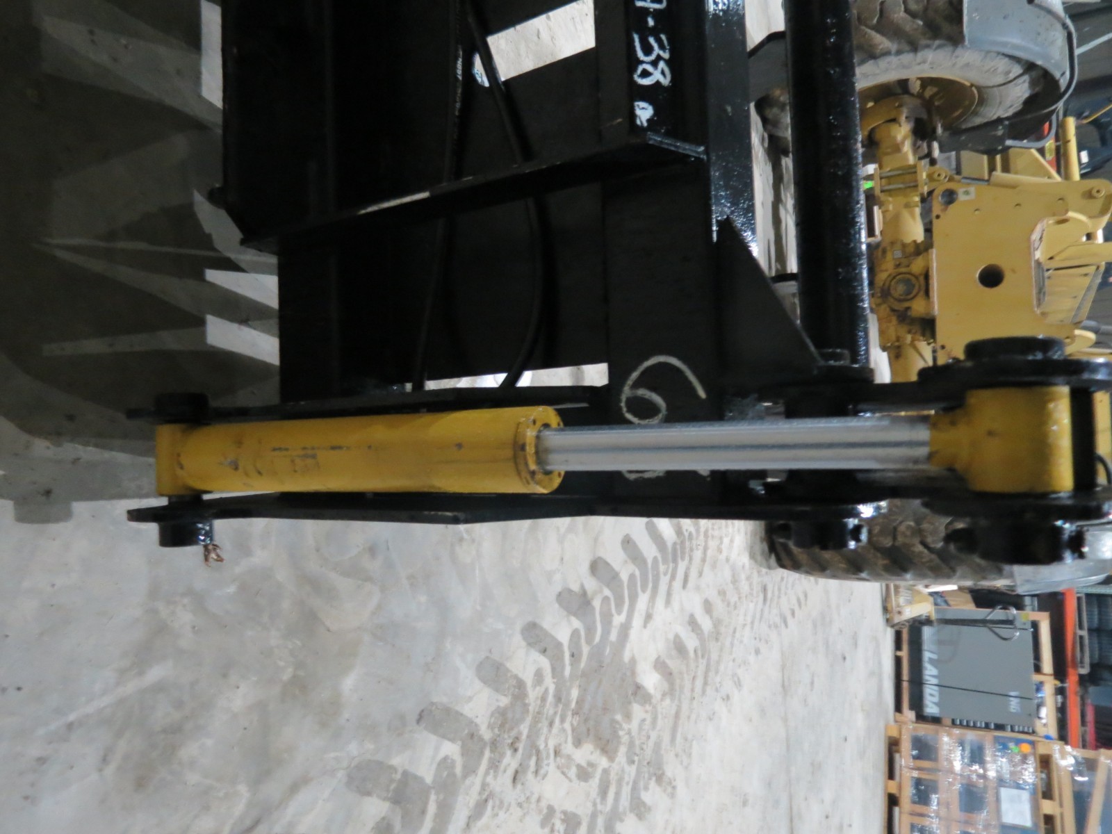 84 Inch skid steer MS Attachments root rake grapple Heavy Duty Cat Case Bobcat