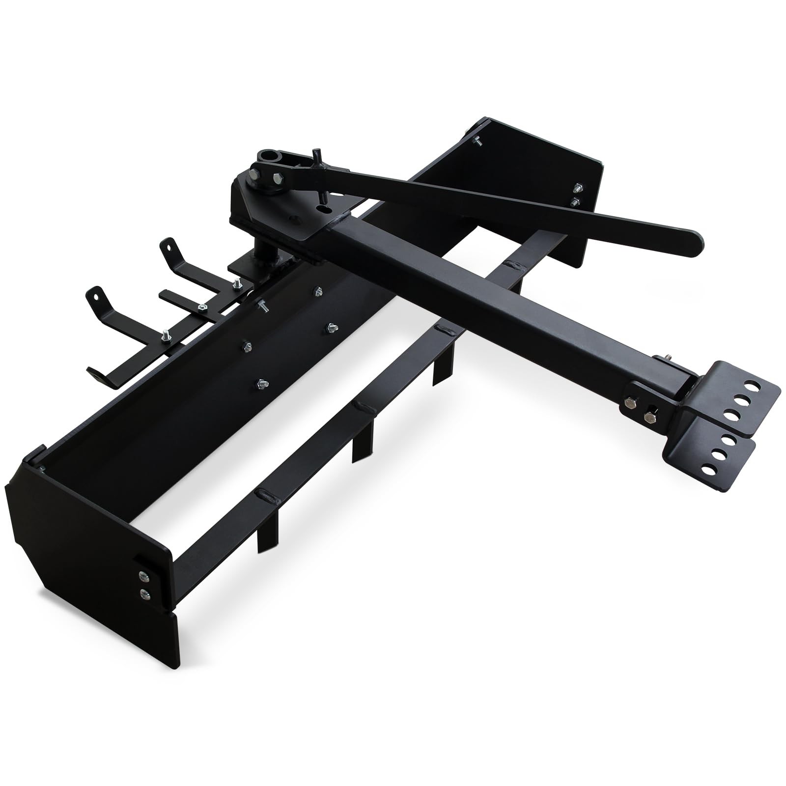 42″ Tow Behind Box Scraper ,Steel Lawn Tractor Attachment, Box Blade Hitch Tow