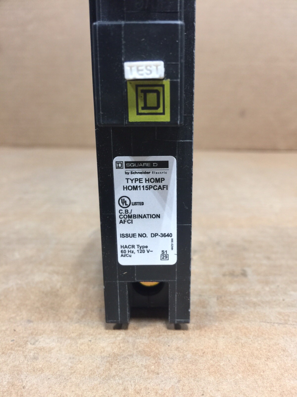 HOUSTON STOCK NEW SQUARE D HOM115PCAFI HOMELINE PLUG-ON FREE 2 DAY AIR SHIPPING