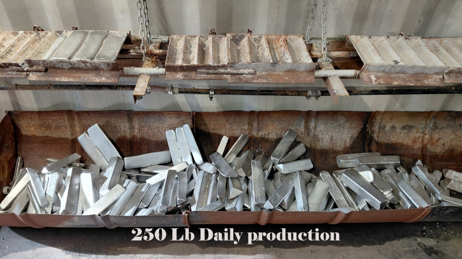ALUMINUM INGOTS…….. 42+ lbs per box Casting alloy Near 356