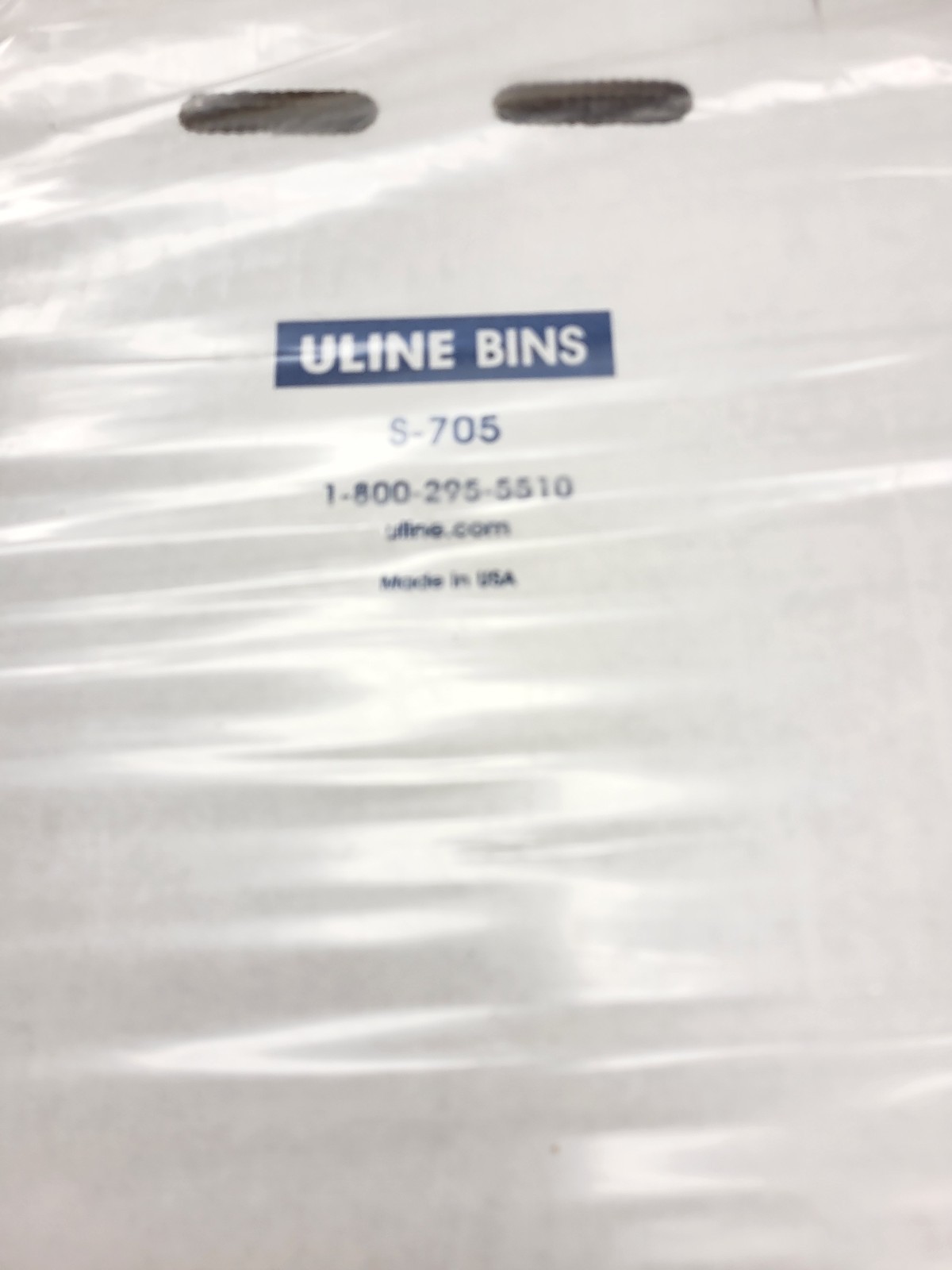 Lot of 25 Uline White Corrugated Bin Box Bundle S-705 Made in USA.