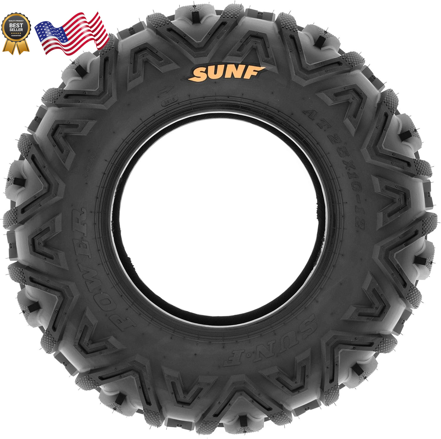 ATV Tires 26X9-12 Front & 26X11-12 Rear UTV All Terrain Tires A033, Set of 4