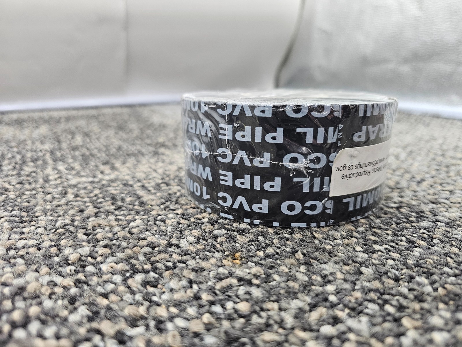 (QTY 4) Pasco 9052-R: 2″ x 100′ 10 Mil PVC Plastic Protection Pipe Wrap Tape