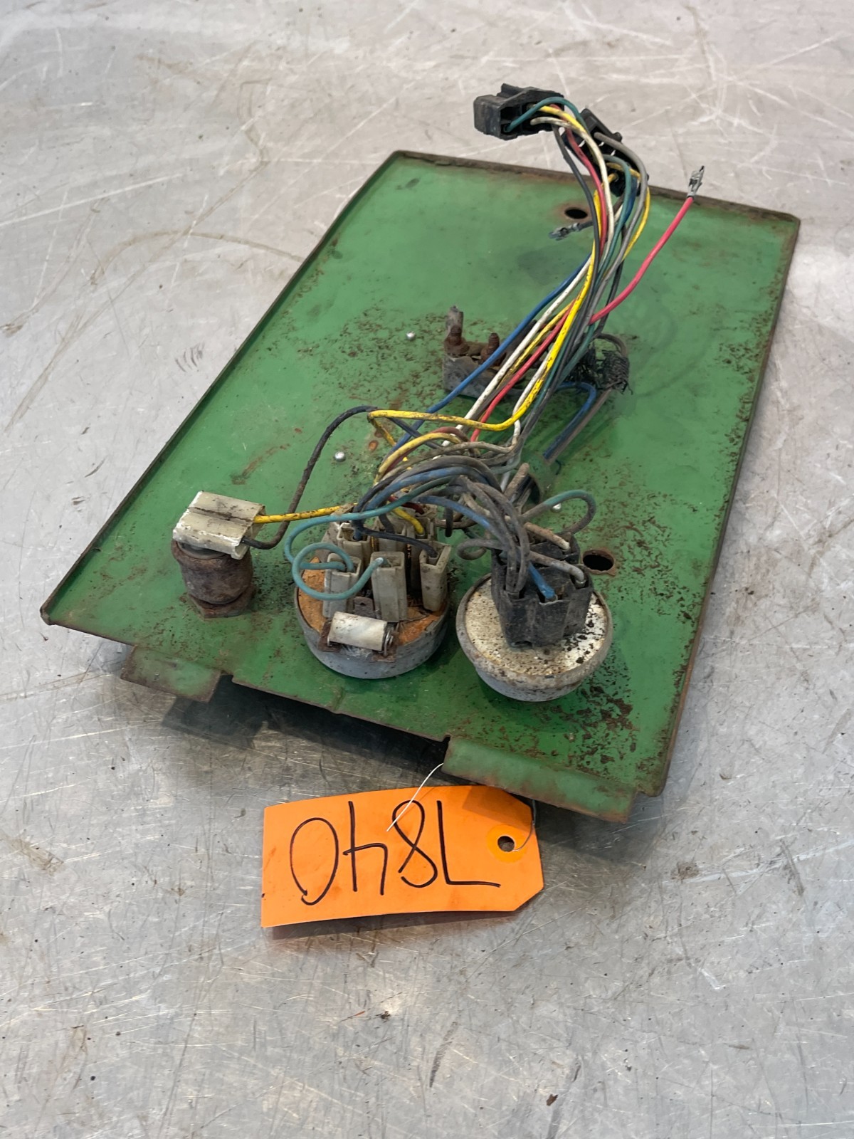 1967 John Deere 4020 Tractor Lower Dash Key Switch Panel