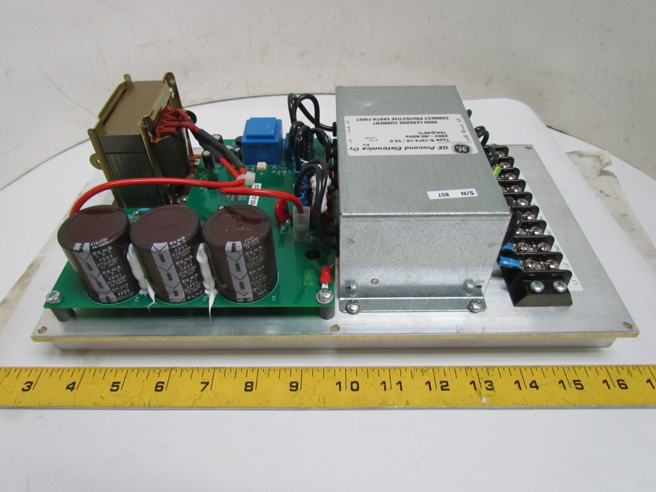 GE Myers S-1374-10/V2.0 Emerald Elite Pump Drive 1 HP Power Supply 250V 10 Amp