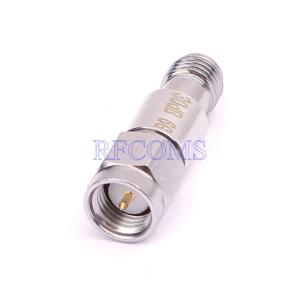 SMA-MF Attenuator M/F DC~8GHz 1DB 10DB 20DB 30DB 40DB 60DB RF Coaxial Attenuator