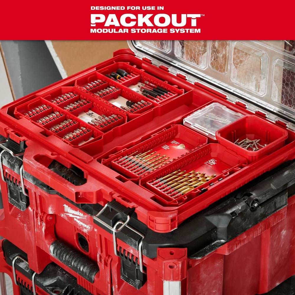 Milwaukee 48-32-4010 SHOCKWAVE Impact Duty Driver Bit Set – 54PC