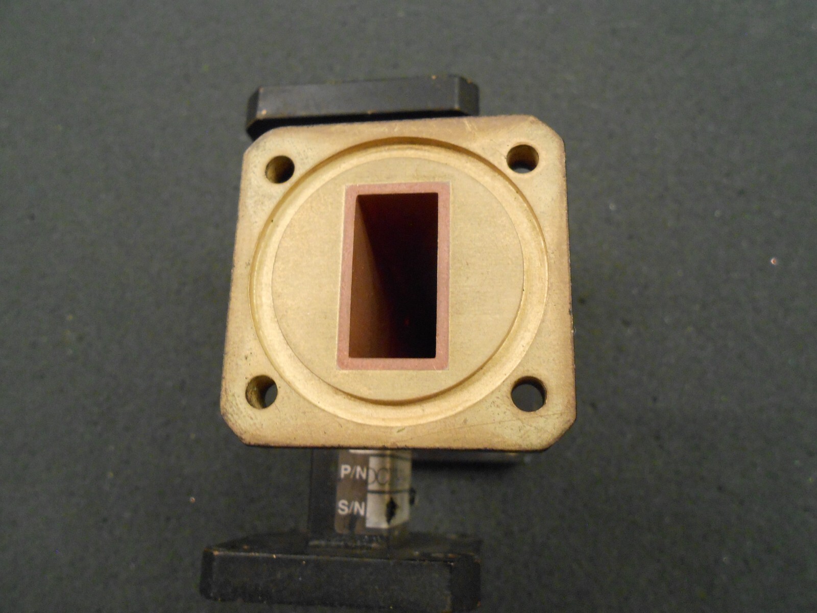 WAVEGUIDE WR75 CROSS GUIDE COUPLER 10.95-11.95, 60 DB COUPLING.
