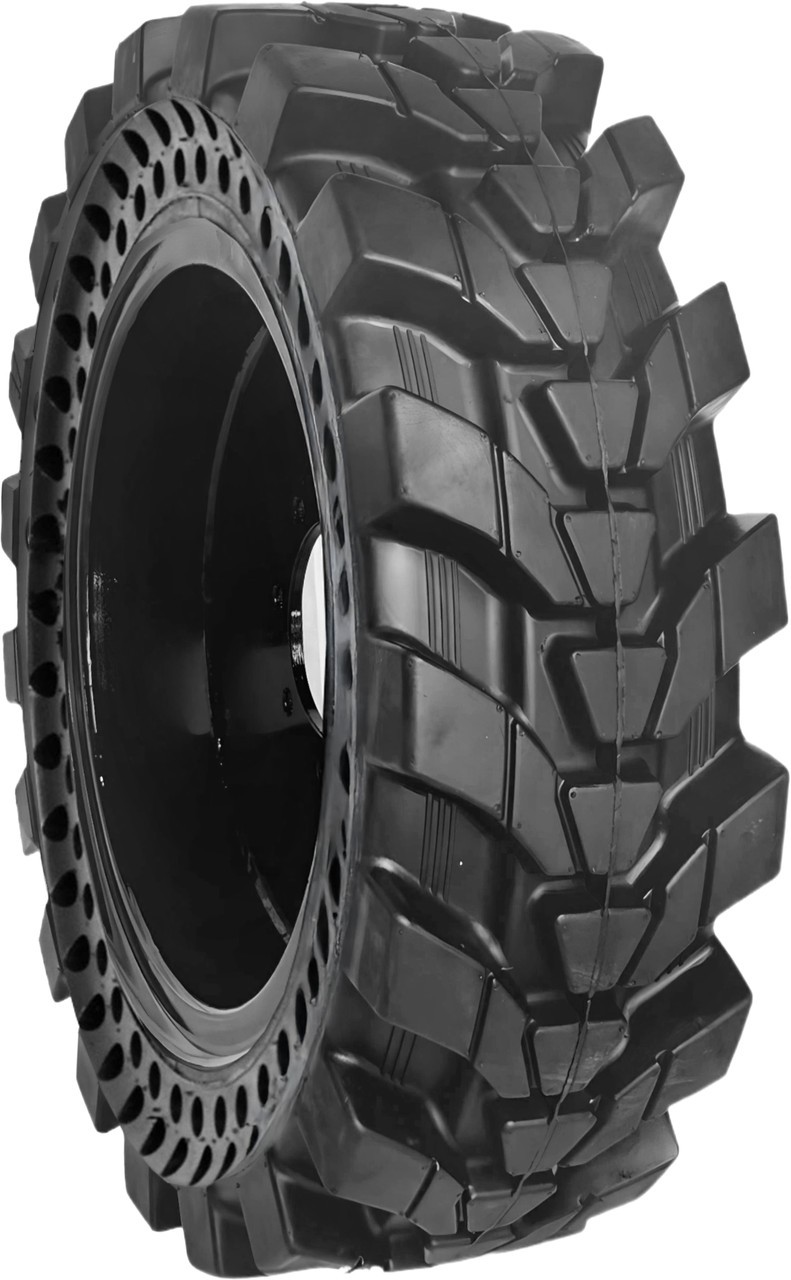TNT 33X12-20 (12×16.5) Heavy Duty SSK08 -Pre-Mounted Solid Skid Steer Tires