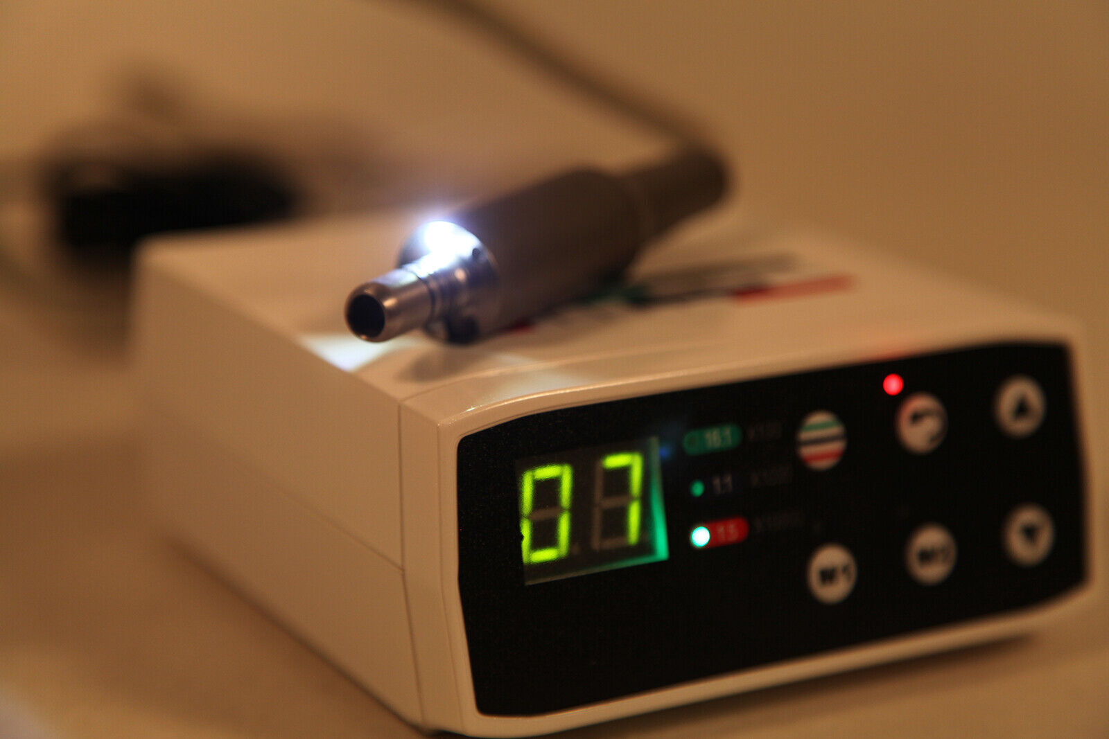Dental Brushless LED Electric Micro Motor 1:5 Increasing Handpiece For NSK Style