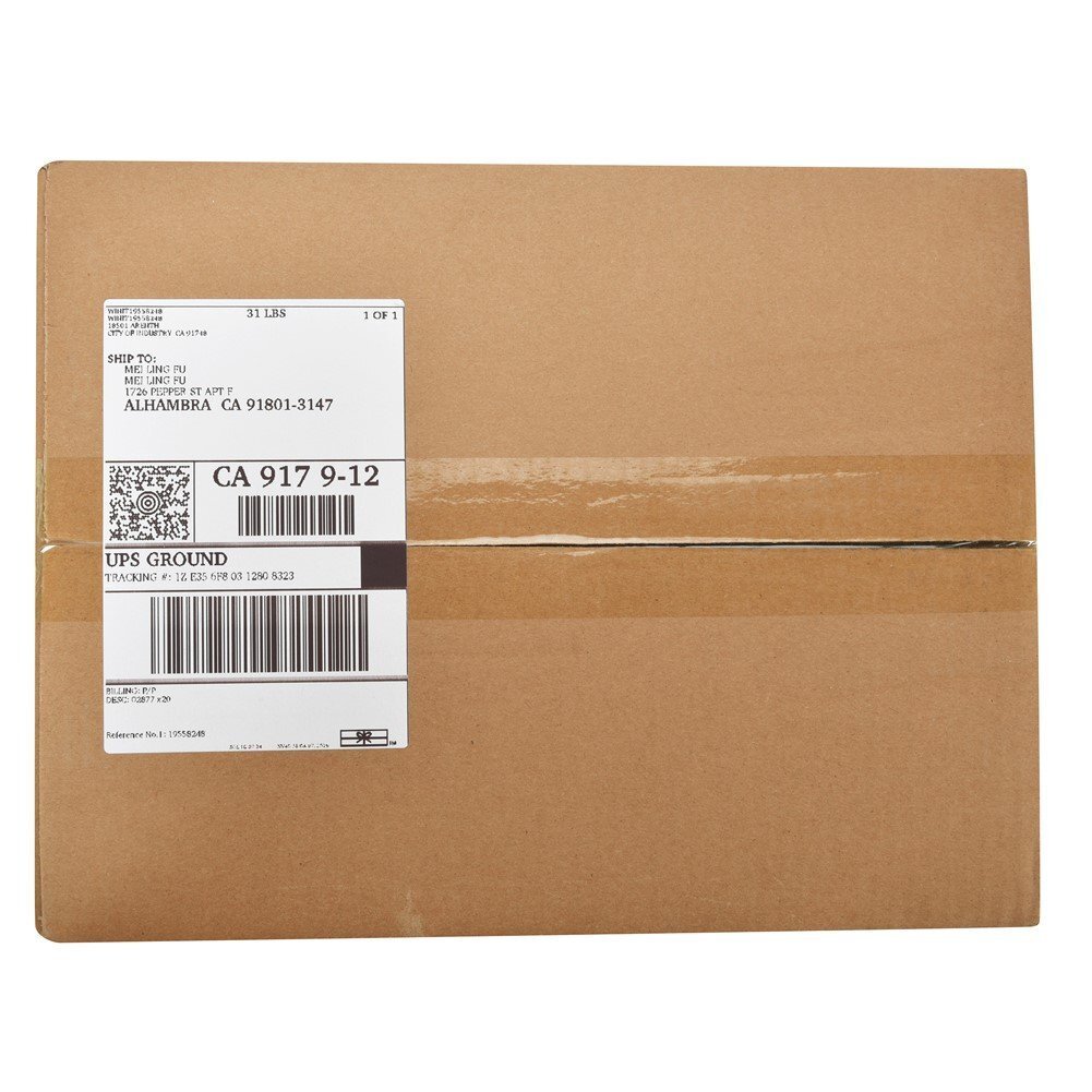5000 Fanfold Direct Thermal Address Shipping Labels 4×6 for Zebra Rollo Printers