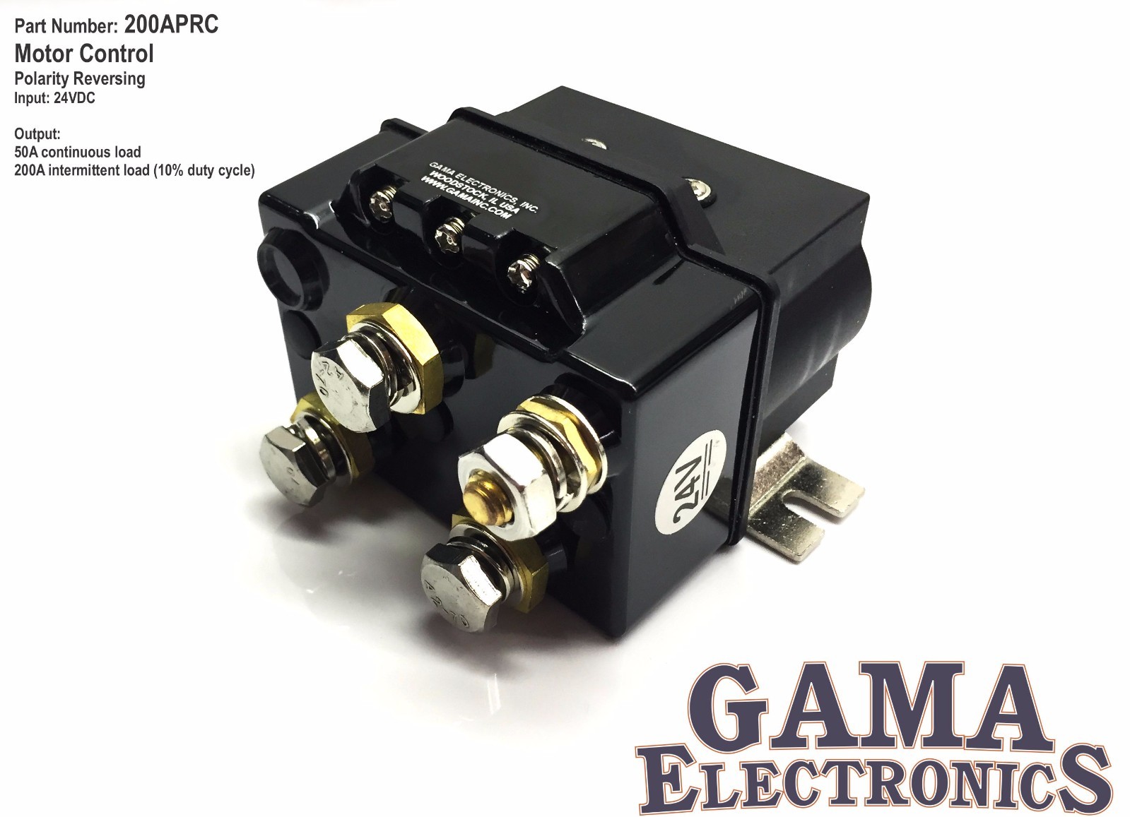 200/50 Amp Reverse Polarity DC Motor Control-24 Volt 200A-PRC