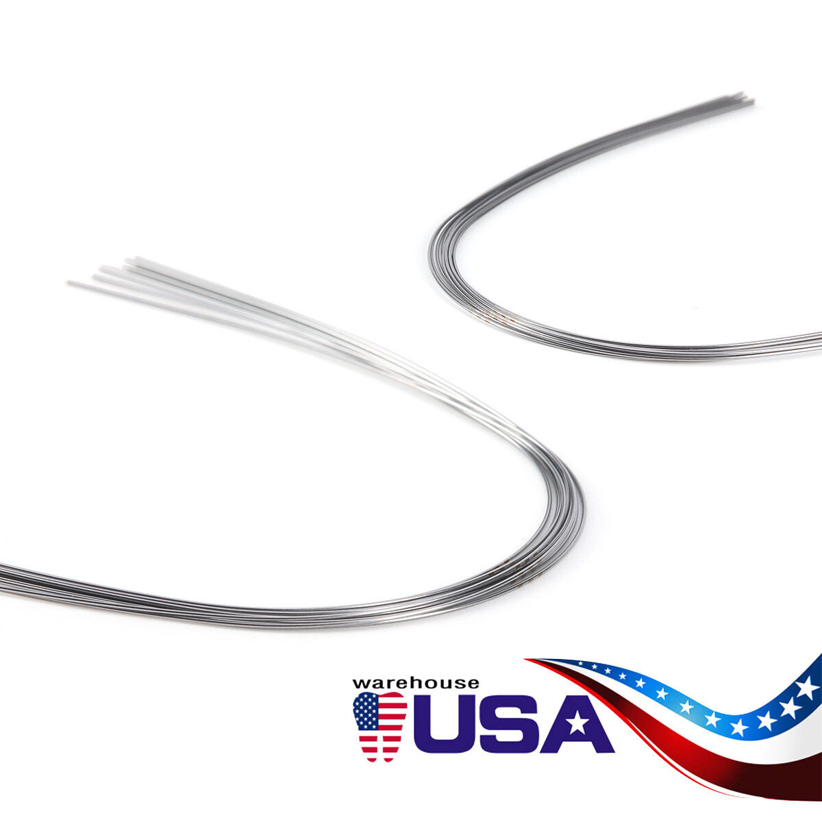 USA Dental Orthodontic Super Elastic NITI Round Arch Wires All Sizes Ovoid Form