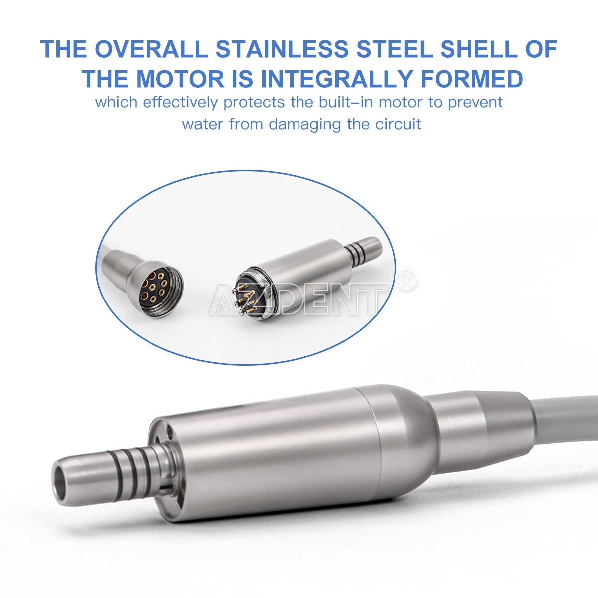 Dental Brushless LED Electric Micro Motor Internal Spray 1:1/1:5/16:1 QI901 USA