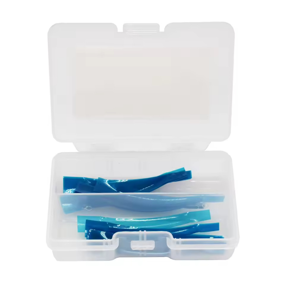 Dental Contoured Anterior Matrix Restoration Matrices Blue Strip M8 0.05mm