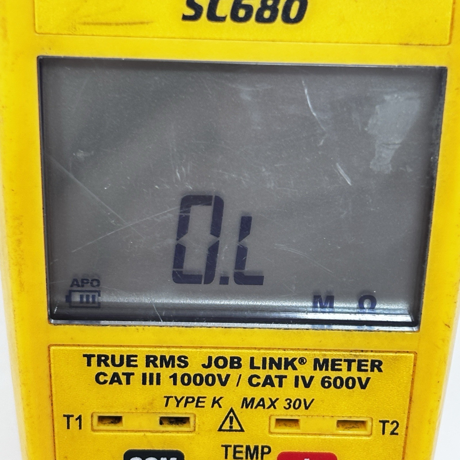 Fieldpiece SC680 HVAC Clamp Meter True RMS Multimeter Tested No Leads Included
