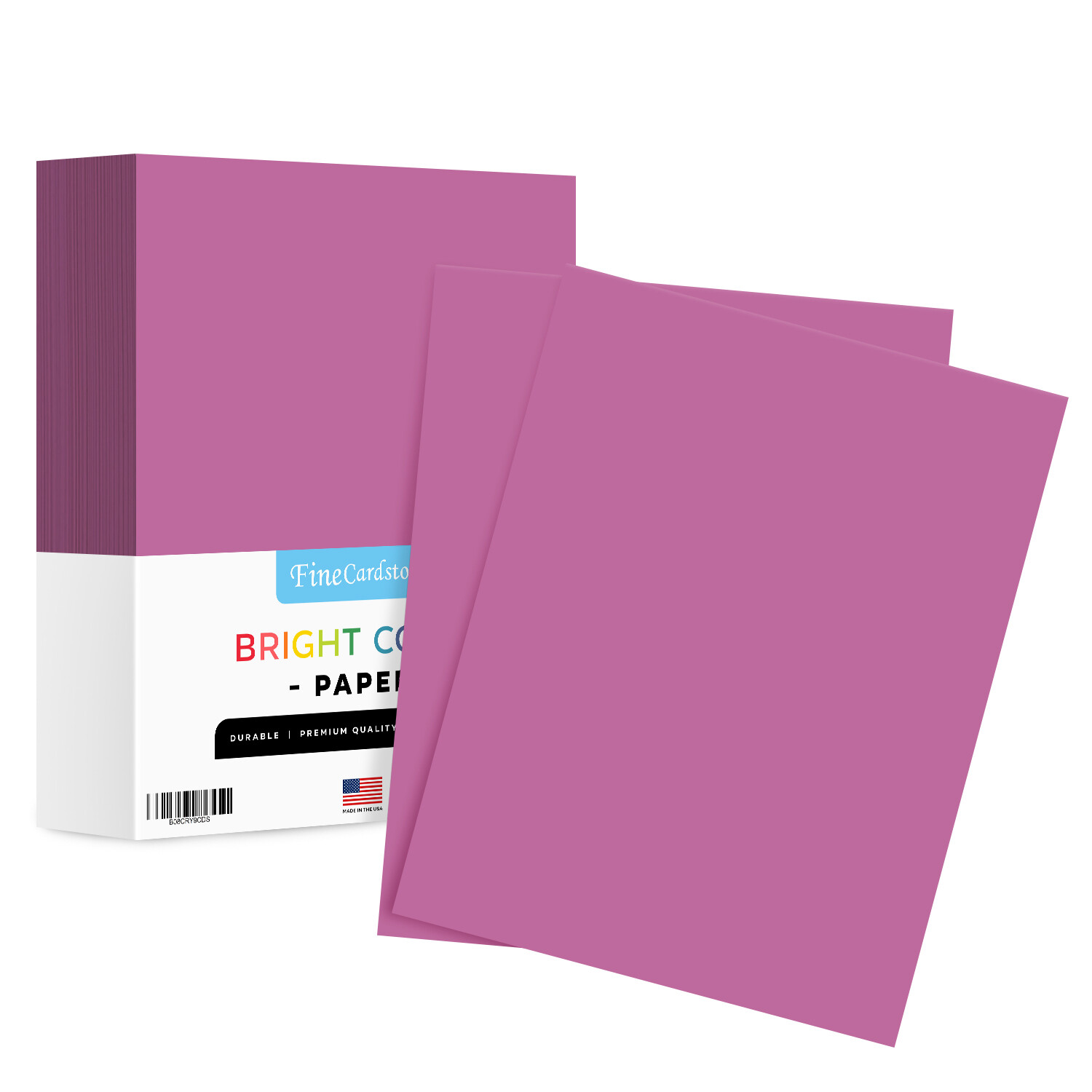 Planetary Purple Bright Color Paper, 24lb Bond (90GSM), 8.5 x 11, 500 Sheets