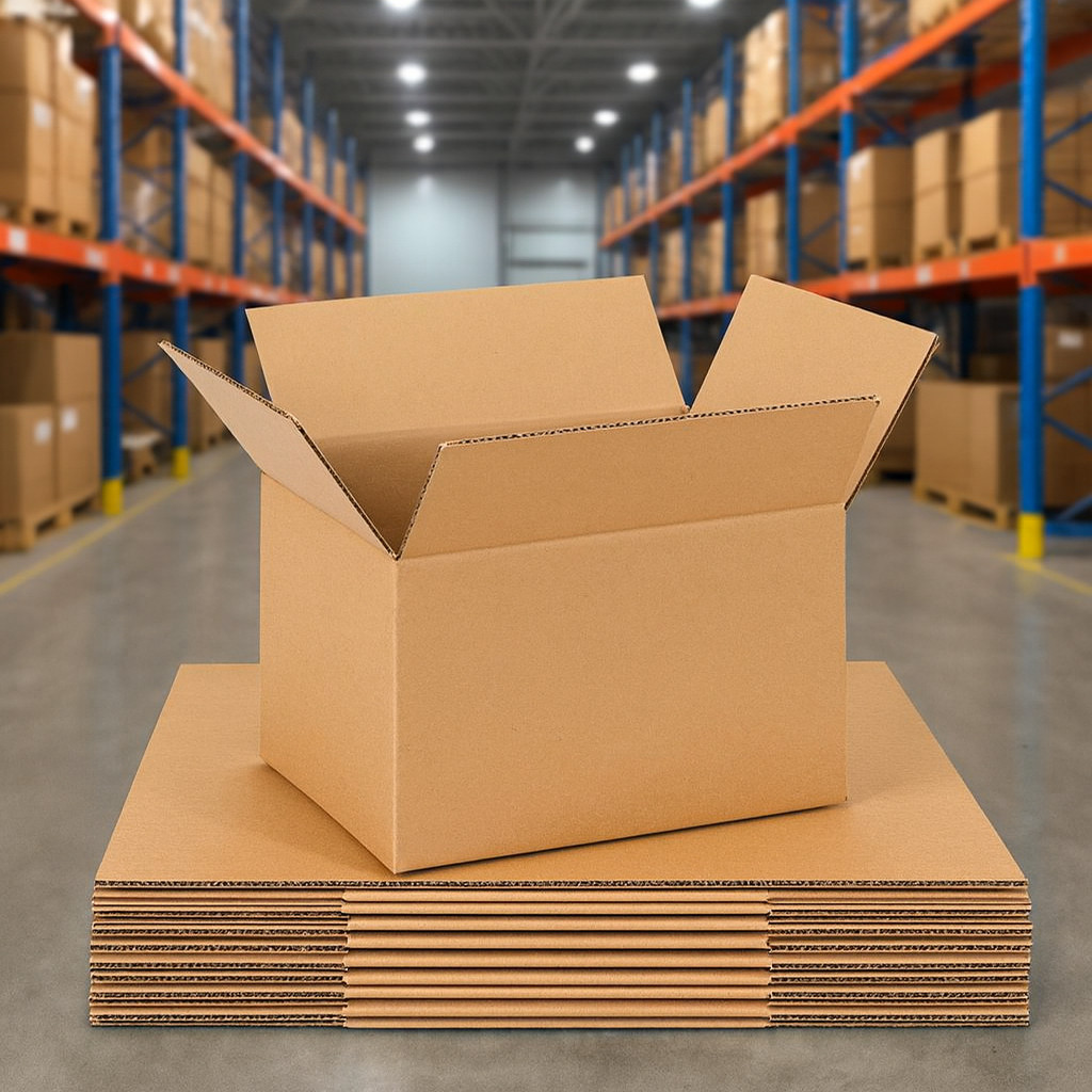 100 Pack 10x8x6 Corrugated Cardboard Shipping Boxes Packing Mailing Moving