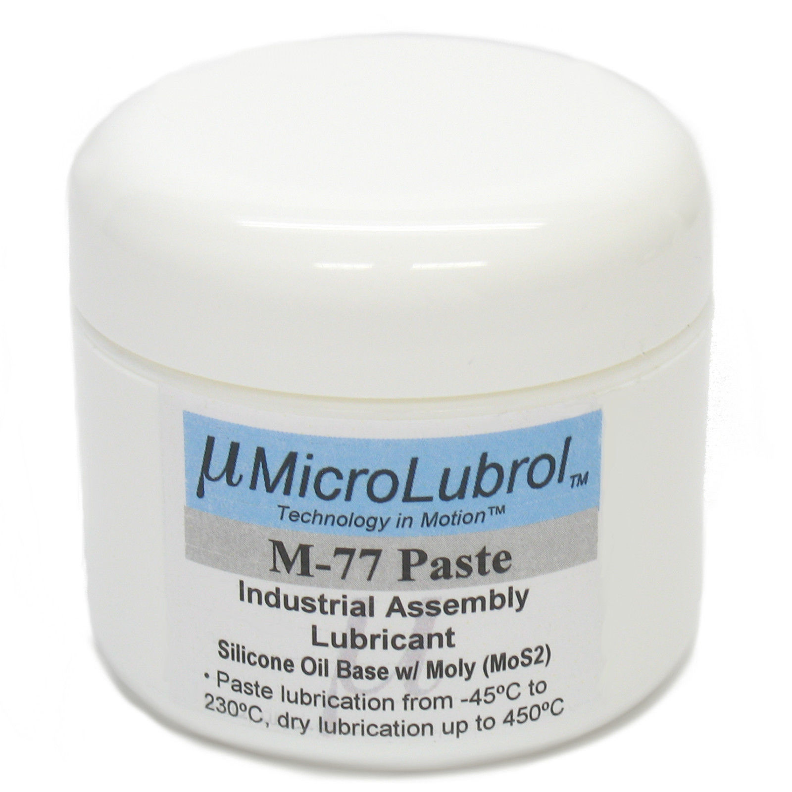 MICROLUBROL M-77 LUBRICANT PASTE GREASE Silicone + Moly, 4 oz, Compare to DC M77