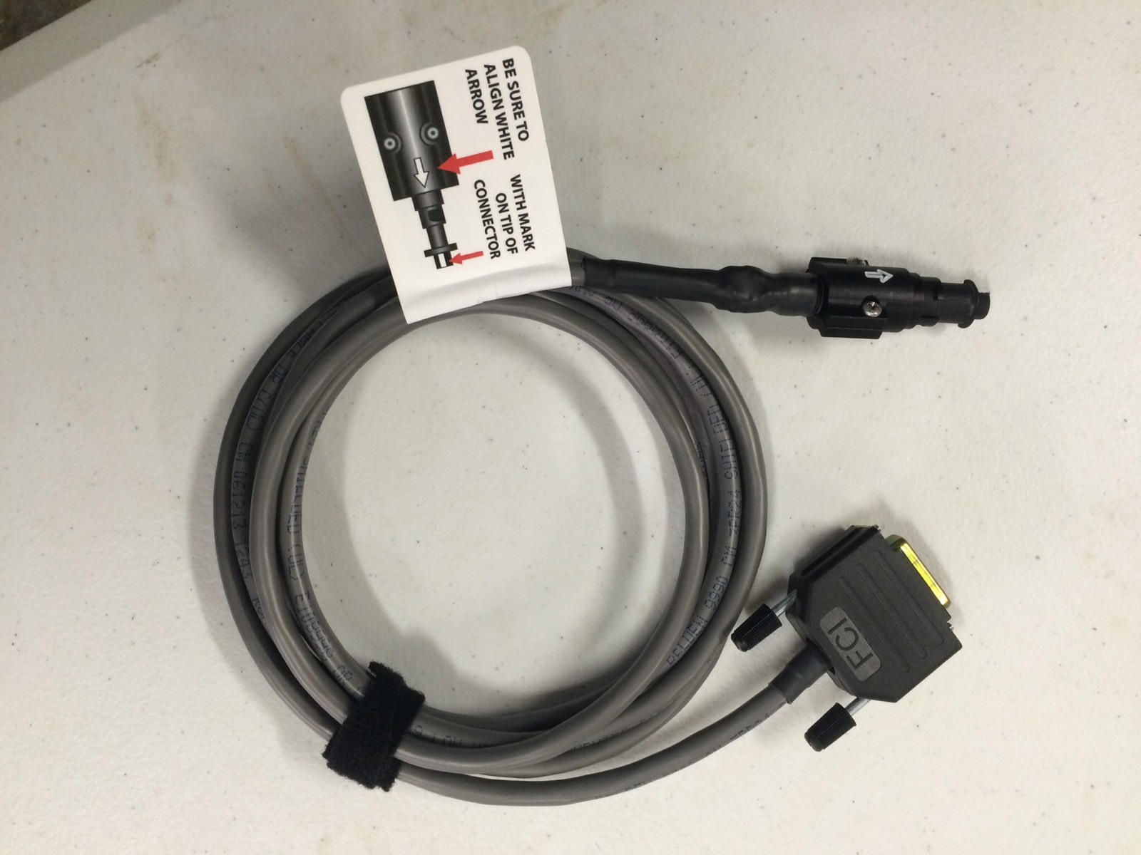 Aluminum Square D / Schneider 7 Pin Test Cable S33595 FOR FFTK NS, NT, NW TRIP