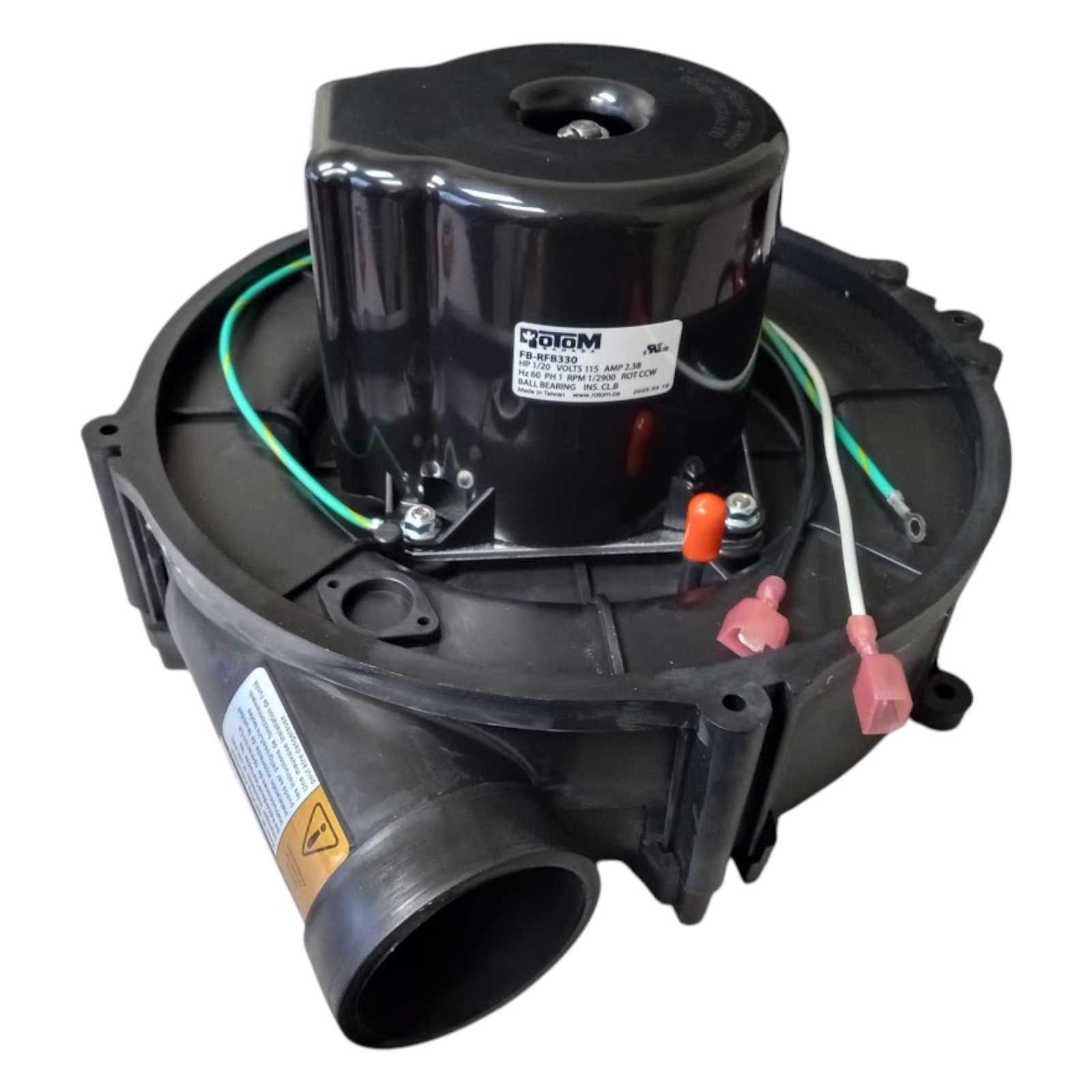 Furnace Draft Inducer Motor For Heil Tempstar 1172823 1014338 HQ1014338FA
