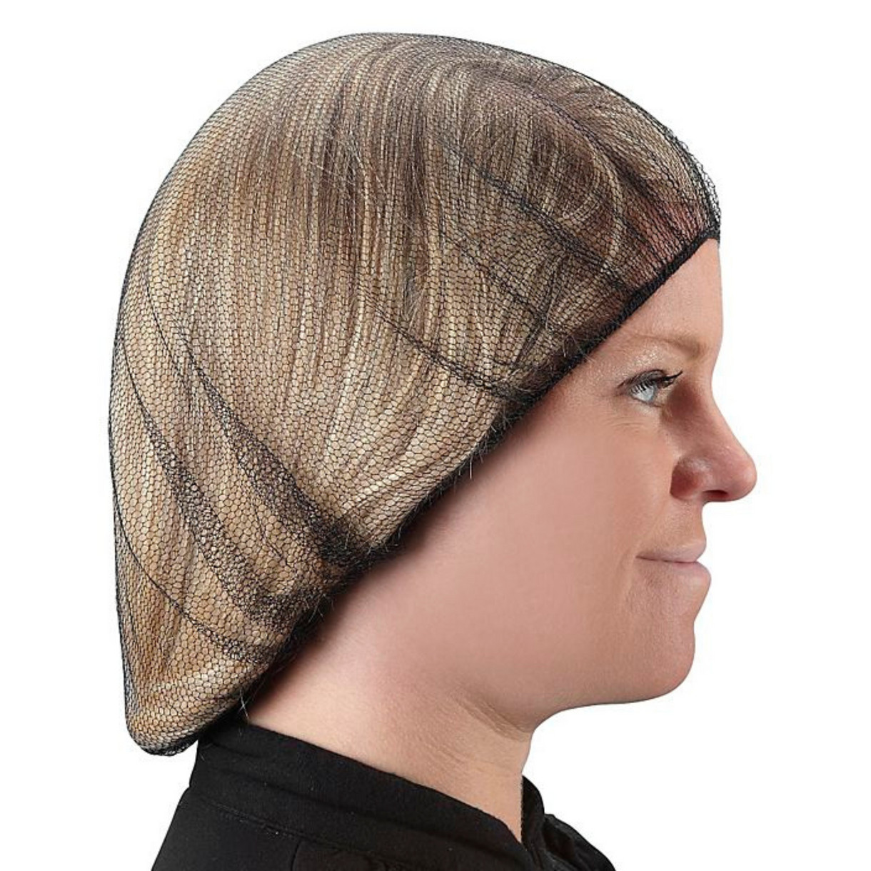 Premium Mesh Nylon Hairnets 100pcs Latex & Lint Free for Medical/Food Service