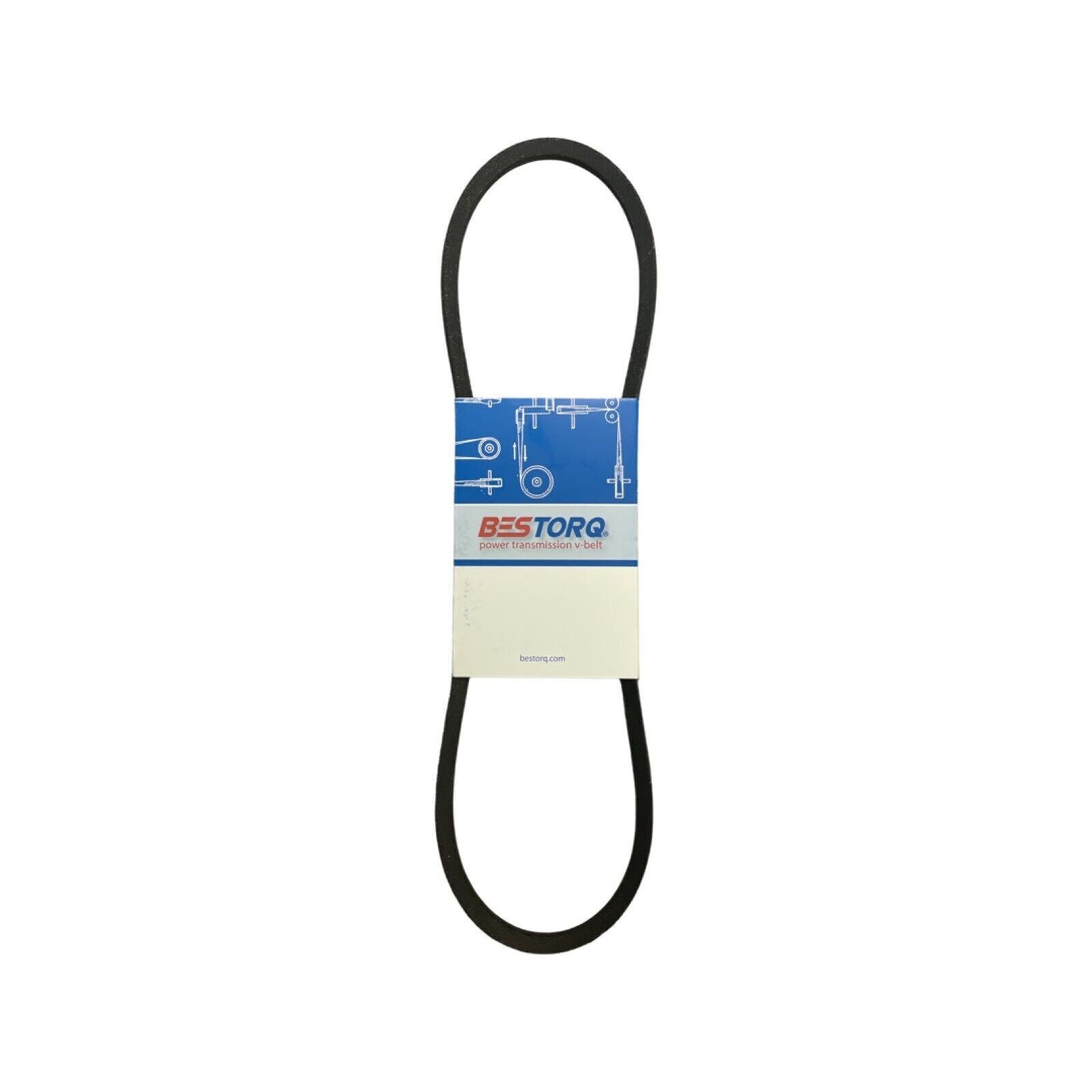 A14 or 4L160 Bestorq “A” Classic V-Belt 1/2″ Top Width 16″ Outside Length