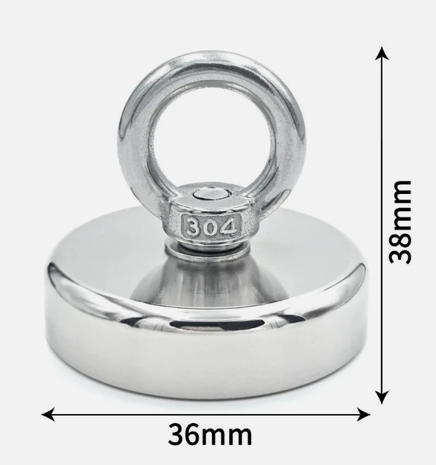Super Strong Neodymium Fishing Magnet Hook N52 Heavy Duty Rare Earth Magnet with