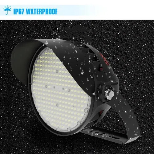 3000W Equivalent LED Stadium Lights 84000LM 600W Commercial Outdoor Flood Light