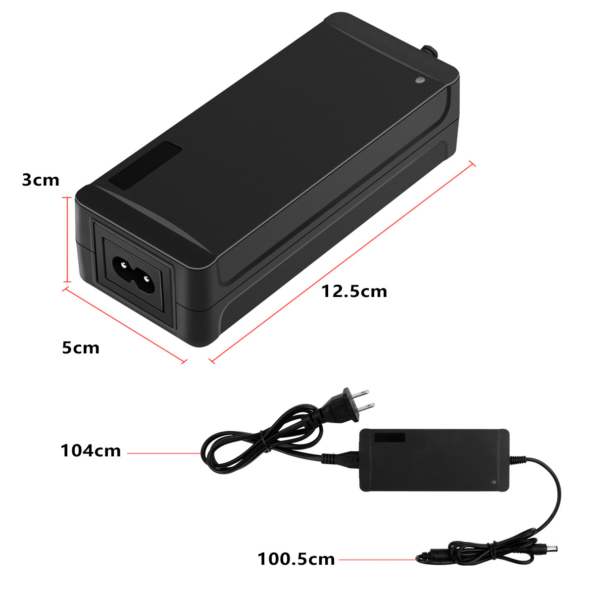 5X AC100-240V to DC 12V 5A 60W Power Supply Adapter Driver Switch Transformer