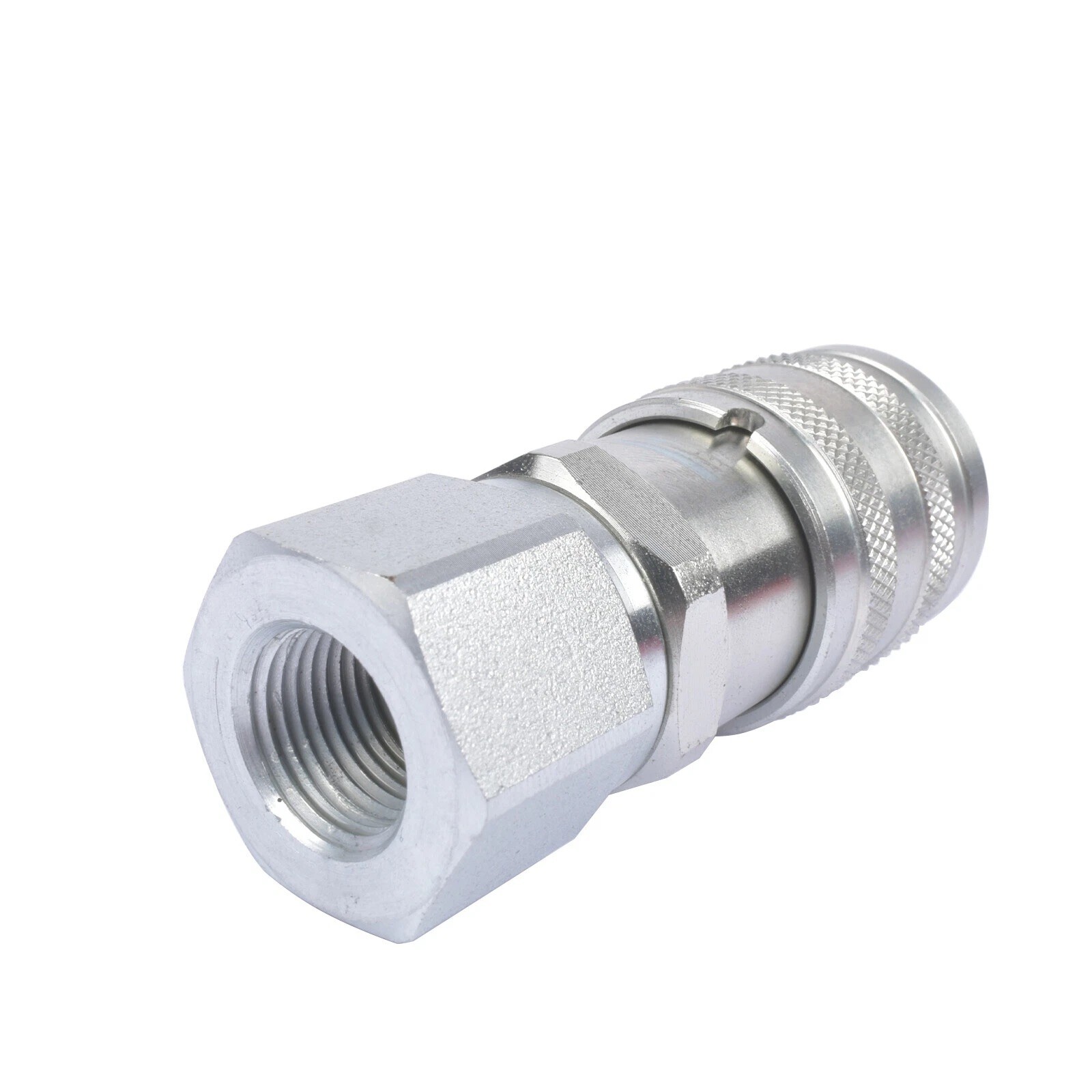 3/8″ Flat Face Hydraulic Quick Connect Coupler Set , 3/8″ NPT Thread FF38M-06N