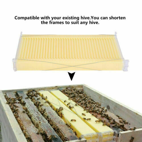 Improved 7 x Auto Beehive Frames Beekeeping Frames Bee Frames Beehive Frames