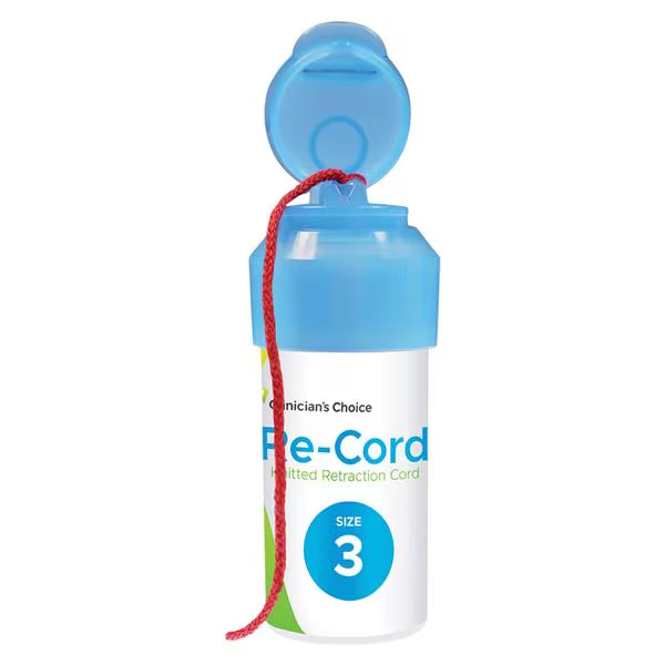 Clinician’s Choice Re-Cord Knitted Retraction Cord – Size : #3 #2 #0 #00 #000