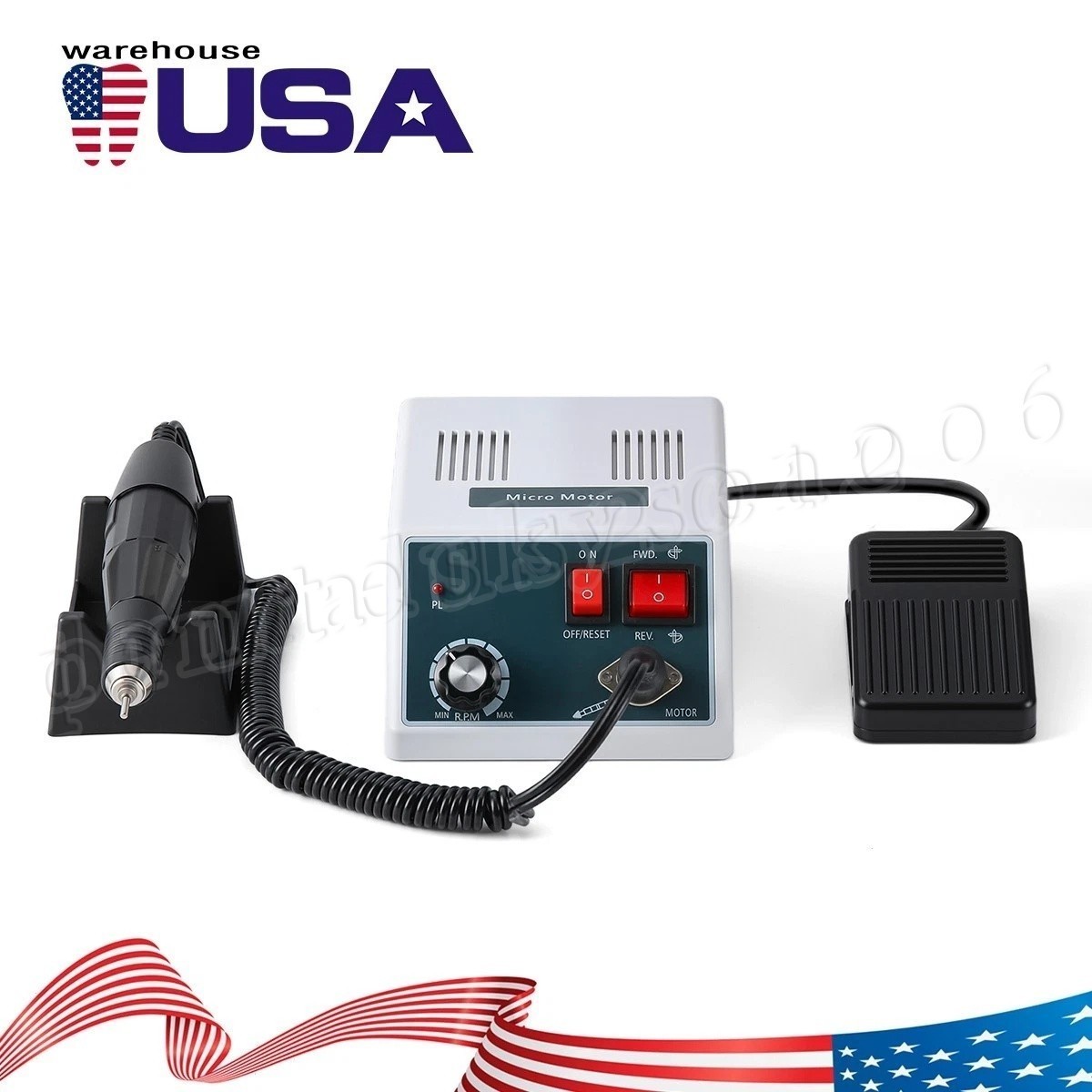 Dental Lab Marathon Electric Micromotor Polishing Unit 35000 rpm Motor Handpiece