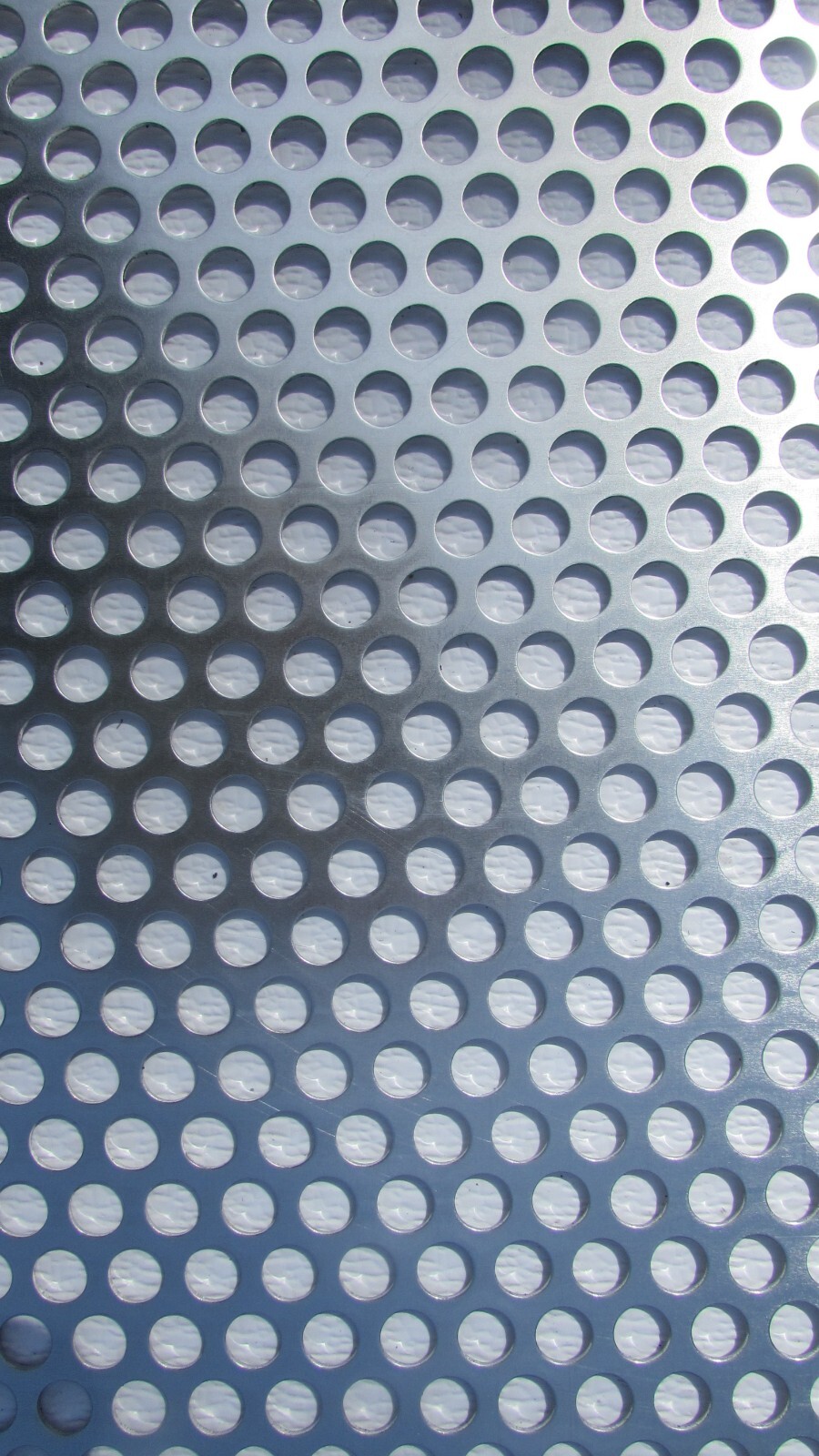 1/2″ HOLE ALUMINUM PERFORATED METAL–12″ X 12″